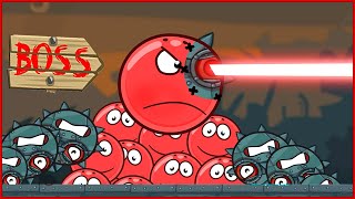 New boss in the red ball game 4. Animation battle