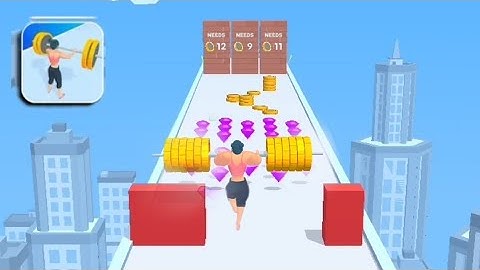 Weight Runner 3D Max Level - All Levels Gameplay (iOS & Android) Walkthrough part 4