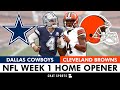 Leaked browns vs cowboys in cleveland for week 1 of 2024 nfl season  browns news