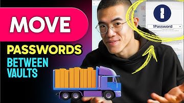 How to MOVE PASSWORDS between VAULTS in 1Password (Step by Step) 2025