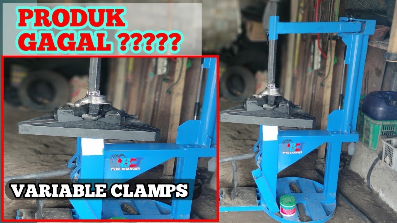 REVIEW TYRE CHANGER MANUAL BCT (VARIABLE CLAMPS)