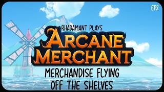 Merchandise Flying Off The Shelves in Arcane Merchant - Running a Magical Shop for Heroes // EP2 screenshot 5