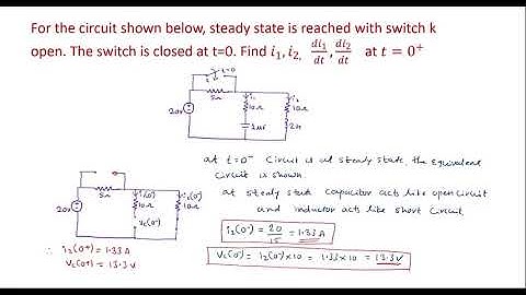 Numerical on initial condition