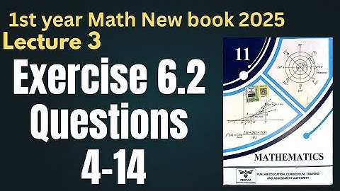 Class 11 Mathematics | Chapter 6 Sequences & Series |Exercise 6.2 Q4–14 with Examples| New Book 2025