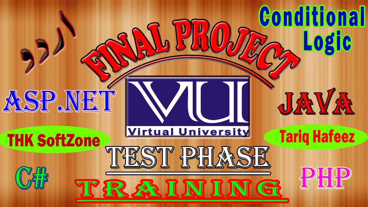 VU Test Phase 1 Programming Conditional Logic - YouTube