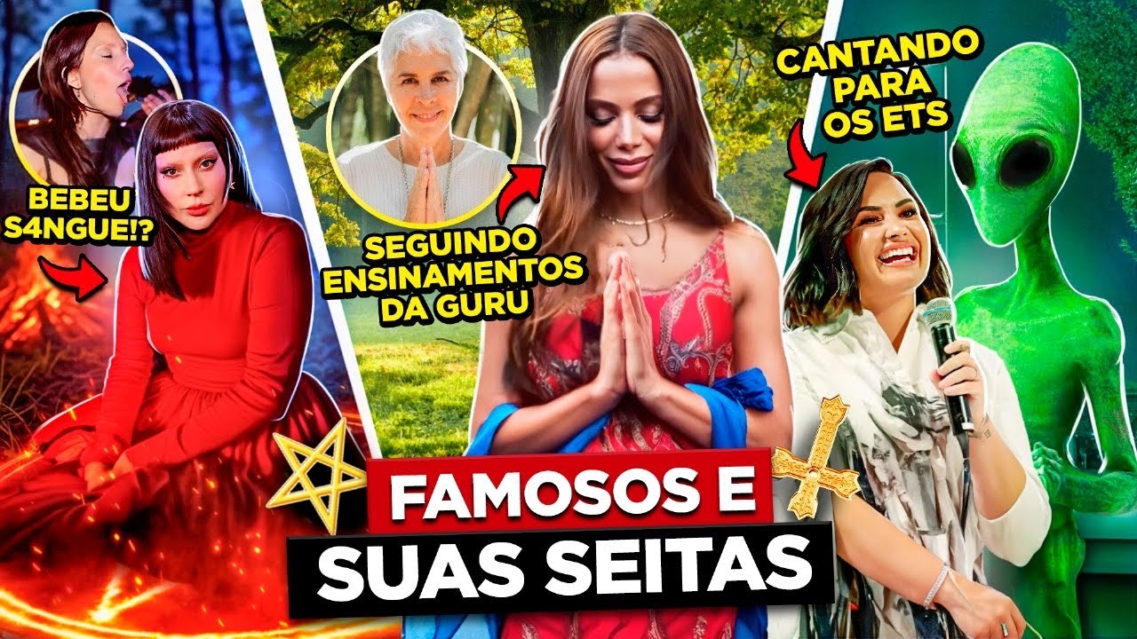POLÊMICA: FAMOSOS QUE ENTRARAM PARA “SEITAS” | Diva Depressão