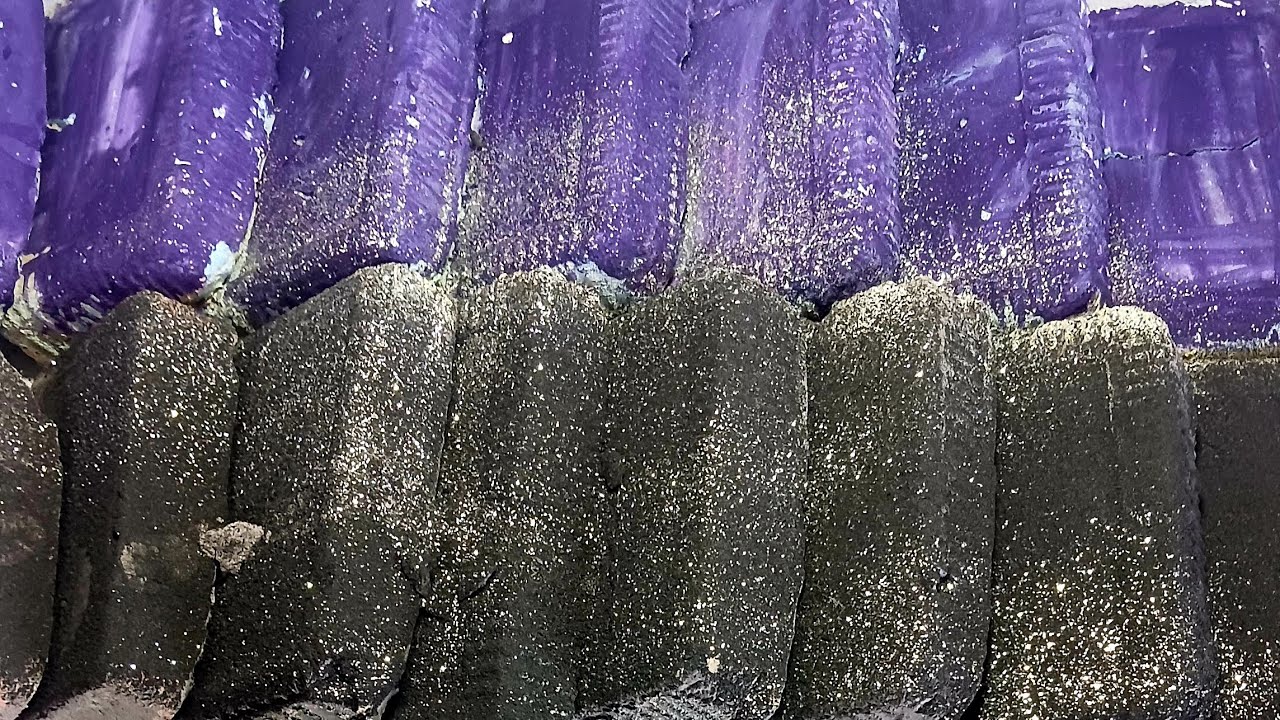 Super dusty big black and blue loafs gymchalk reform crush/ASMR/oddly satisfying/pls subscribe 🙏