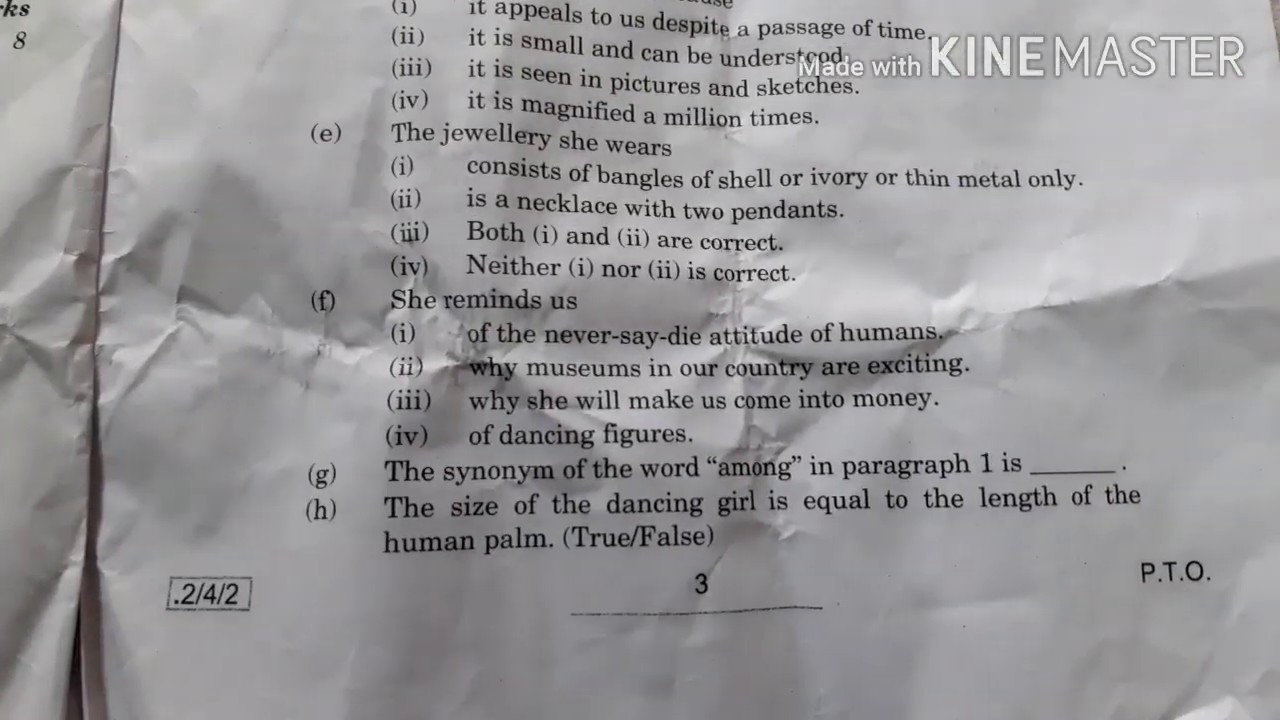 Cbse English Paper Solution 2020 Cbse Class10th English Paper Solution 2020 Set 2 2020 English 26.2