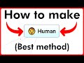 How to make a human in infinity craft best method