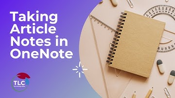 Taking Article Notes in OneNote   HD 720p