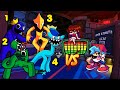 Friday Night Funkin&#39; - BF vs Rainbow Friends: Chapter 2 (Cyan, Yellow) - All Phases