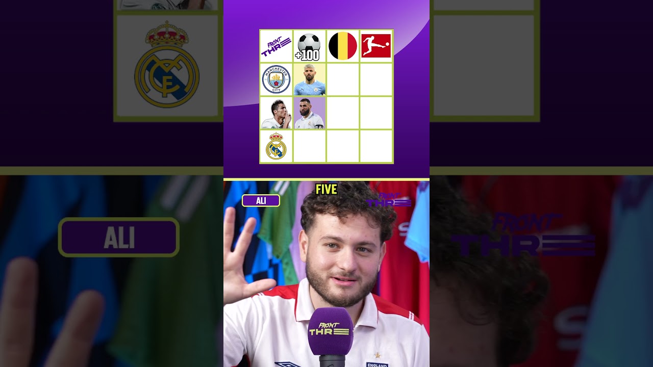 The BEST Football Tic Tac Toe victory?! 🔥 