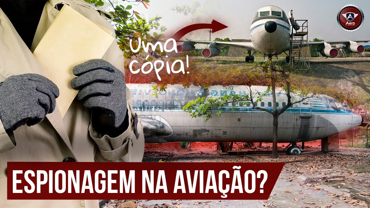Os ESPIÕES que pegaram PROJETOS da AVIAÇÃO para copiar aviões