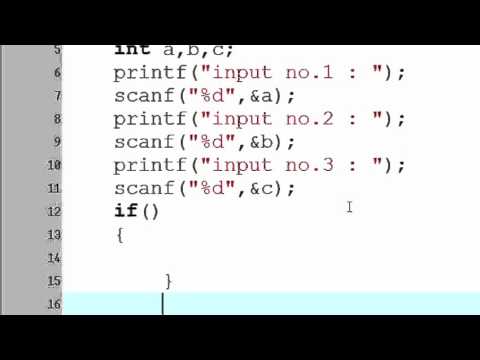 06 devcpp หาค่ามากสุด 3 จำนวน
