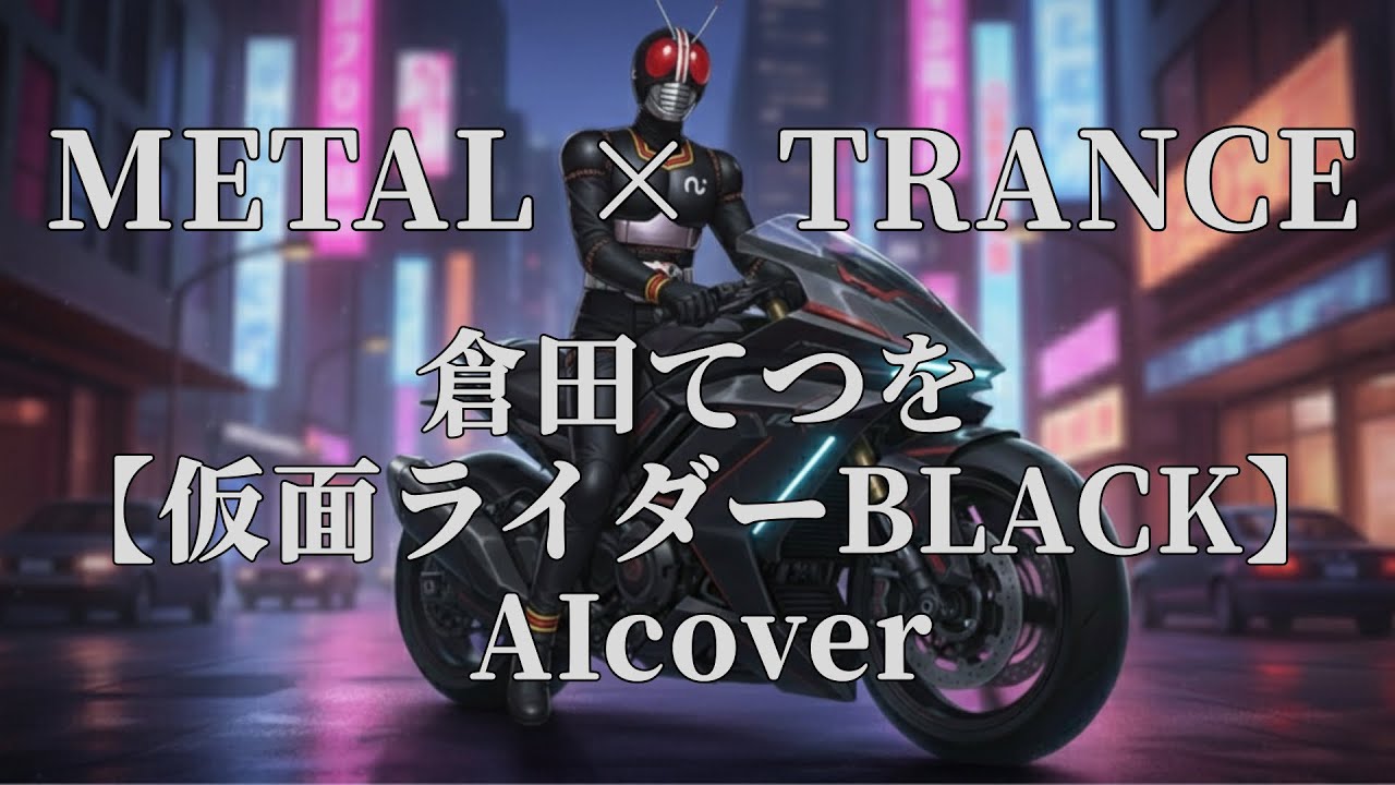 倉田てつを【仮面ライダーBLACK】 METAL × TRANCE