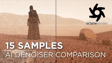 AI Denoiser Comparison - Octane Render 4 / Cinema 4D