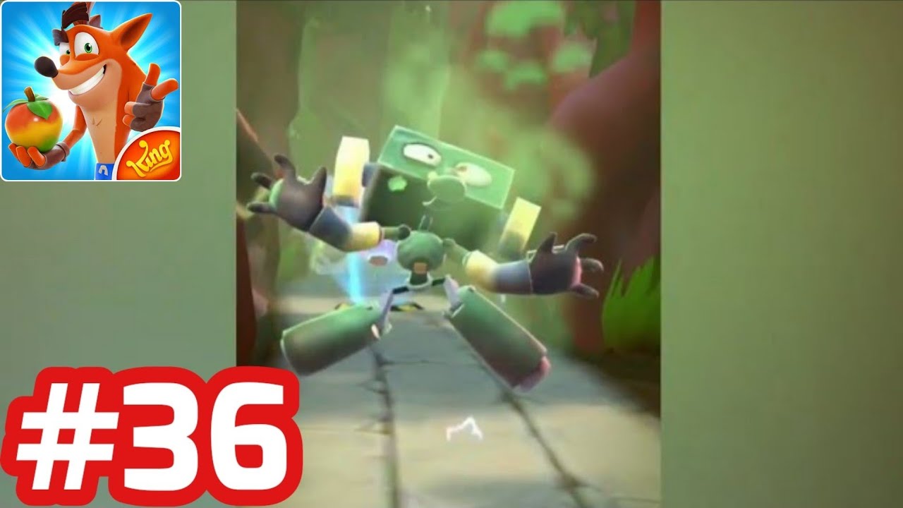 Crash Bandicoot On The Run Gameplay Walkthrough Part 36 Nitro Zombot (iOS/Android) YouTube