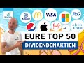 Die Top 50 Dividenden Aktien gegen die Stagflation