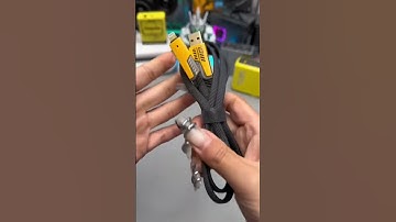 Cáp sạc nhanh đa năng 4 trong 1. #capsacnhanh #capsac4in1