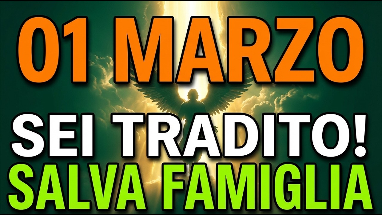 SAN MICHELE RIVELA: 1 MARZO TI HANNO TRADITO. SE ESCI ORA, IL DANNO ALLA TUA FAMIGLIA SARÀ REALE...