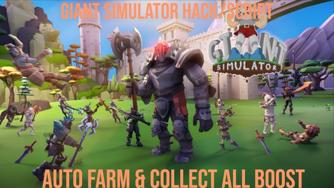 Giant Simulator Hack Script Auto Farm Collect All Boost Youtube - roblox radio codes ncs i hacked roblox account