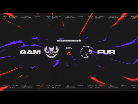 GAM VS FURIA - GAME 4 - PLAY IN - DÍA 2 - MSI - 2025 - LEAGUE OF LEGENDS