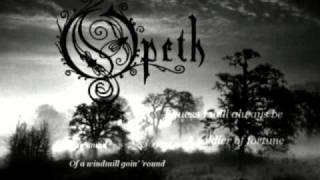 Opeth - Soldier of Fortune (Lyrics) chords