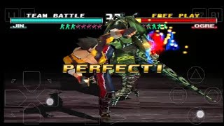 TEKKEN-3 || TEAM BATTLE MODE OF THE GAME  😱 4K HD GAMEPLAY/ 60FPS IN PHONE 😯 #gaming #gameplay