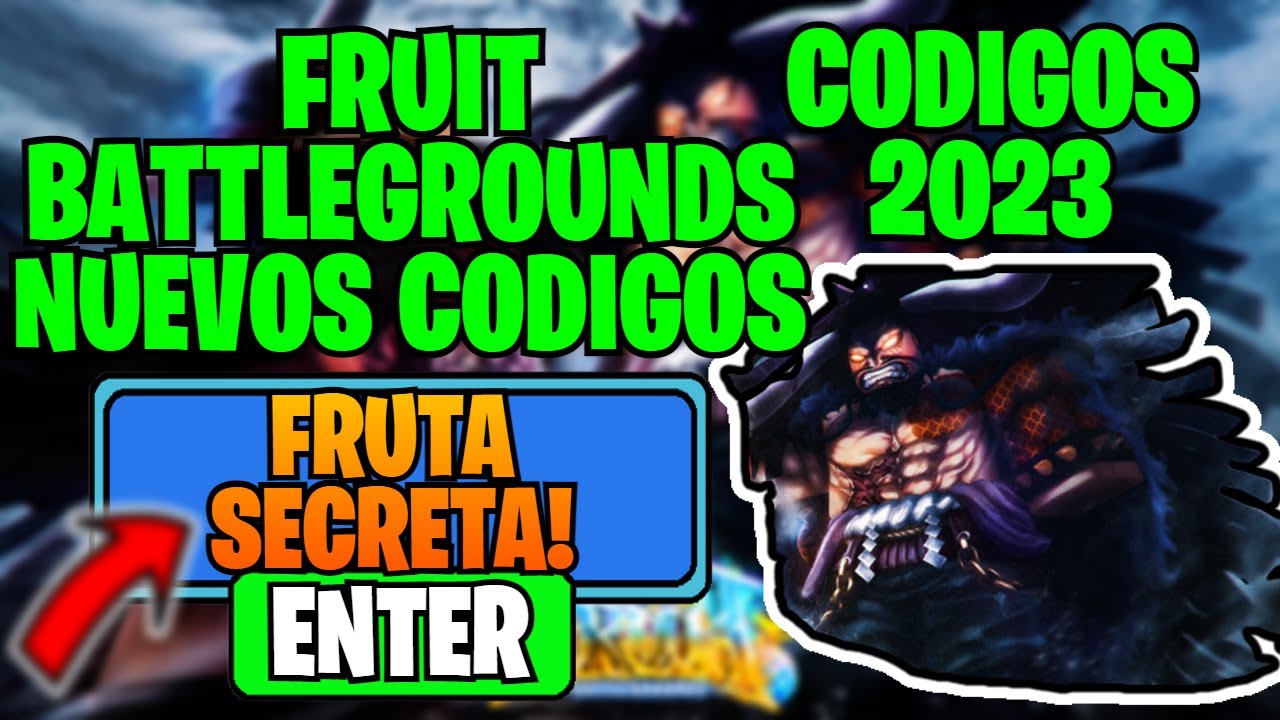 Códigos Fruit Battlegrounds outubro 2023 : Ganhe gemas grátis