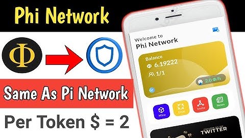 Phi Network New Mining App |  Same As Pi Network | Per Token $= 2 | New Airdrop Today