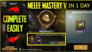 How To Complete Mele Mastery In 1 Day | Get 5 Premium Crates And Skin  Easily | Get 150+ Achivement