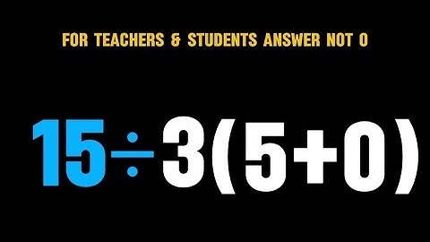 Slechts 1 op de 5 kan dit wiskundeprobleem oplossen!