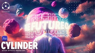 Creating Cylinder Text with Style | After Effects Tutorial