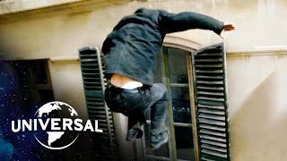 The Bourne Ultimatum | The Window Jump