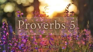 Proverbs 5 "Remove thy way far from her, and come not nigh the door of her house." (Proverbs 5:8)