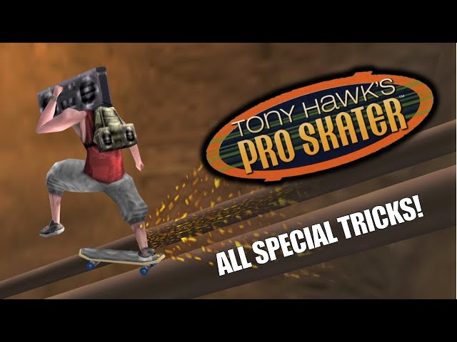 Tony Hawk's Pro Skater: ALL SPECIAL TRICKS! 