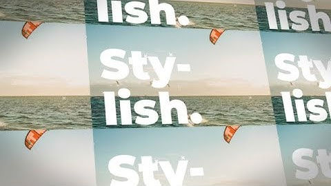 Modern Typo Opener Premiere Pro Templates