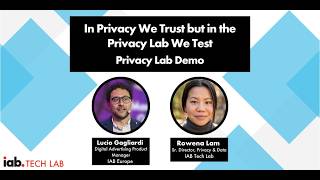 Demo of IAB Tech Lab's Privacy Lab for testing PETs