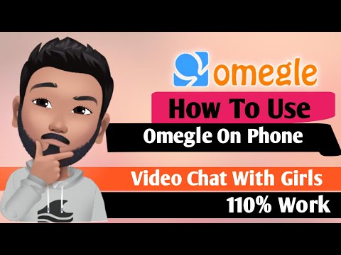 How to use omegle | how to use omegle video chat on mobile | omegle