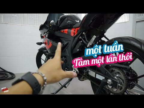 RỬA XE ĐÚNG CÁCH VỚI SONAX NHƯ THẾ NÀO? | GSX R150 | Vietnam motovlog