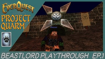 EverQuest Project Quarm | Fresh Beastlord | Luclin Only Leveling | Ramble Video