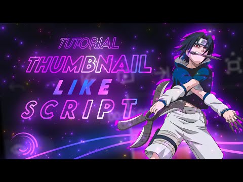 Thumbnail like Script Tutorial - alight motion 4.0.5 Tutorial !