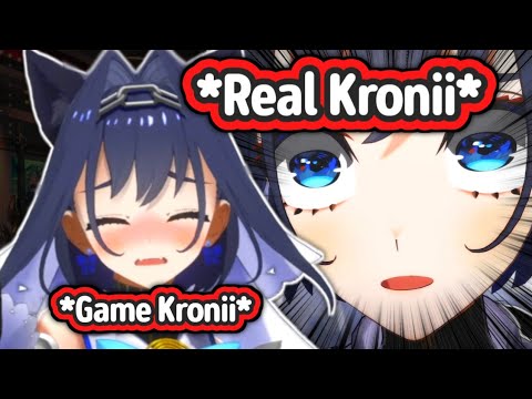 When Kronii Shows the Difference Between Real Kronii and Game Kronii