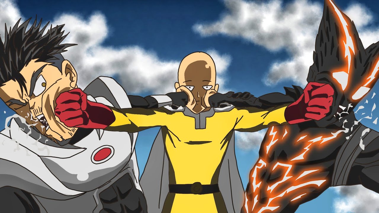 👊SAITAMA vs GAROU  ONE PUNCH MAN Temporada 4 RESUMEN (PARTE 5) 