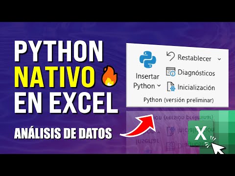 Python Nativo en Excel: Programación para Análisis de Datos