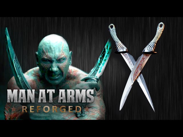 Man At Arms Forges Drax's Blades From Guardians Of The Galaxy