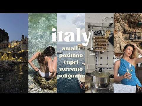 ITALIAN COAST VLOG / amalfi, positano, capri, sorrento + polignano ✨??