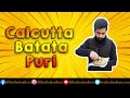 Calcutta batata puri  indian street food  real indian buzz