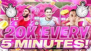 20K EVERY 5 MINS FIFA 23 BEST TRADING METHODS (FIFA 23 SNIPING FILTERS & FLIPPING)