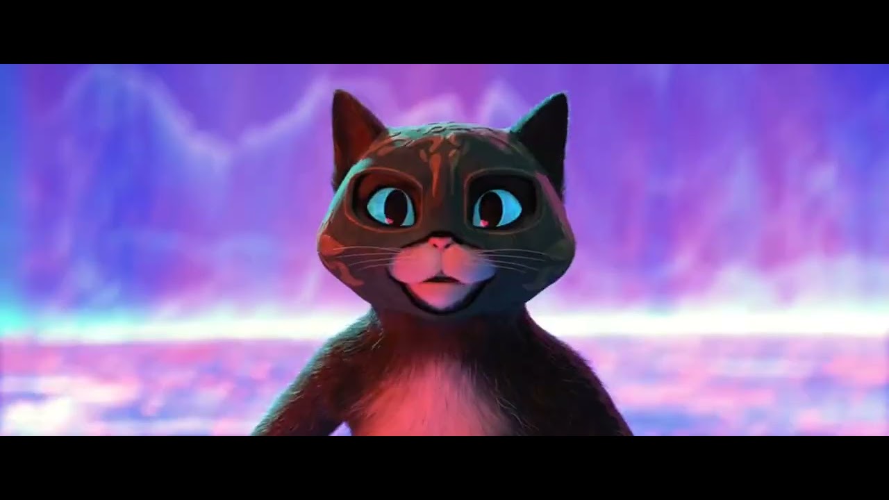Puss In Boots The Last Wish (2022) puss VS dead (Wolf/Lobo) Sub indo